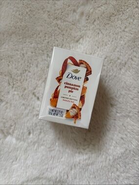 Dove Cinnamon Pumpkin Pie Limited Edition Beauty Bar - White - 2 pack
